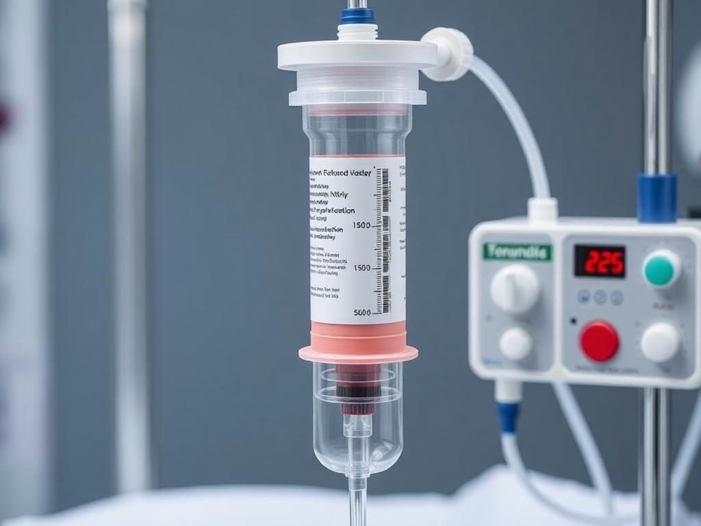 接入体外循环、ECMO 或 CRRT 回路 — 流量 100–700 ml/min,最长 24 小时